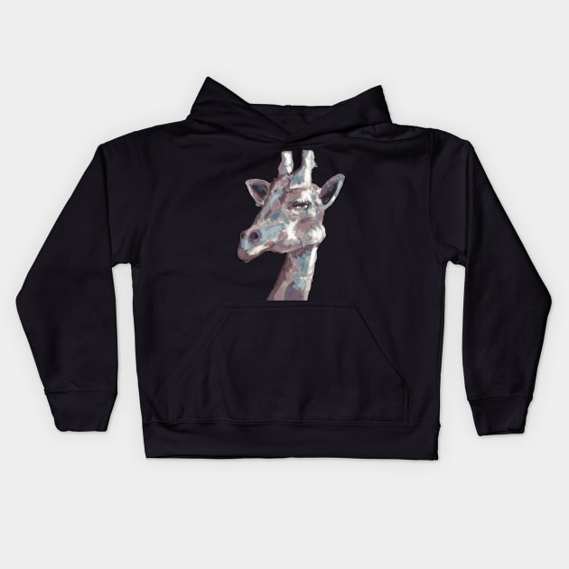 Giraffe Kids Hoodie by mailsoncello